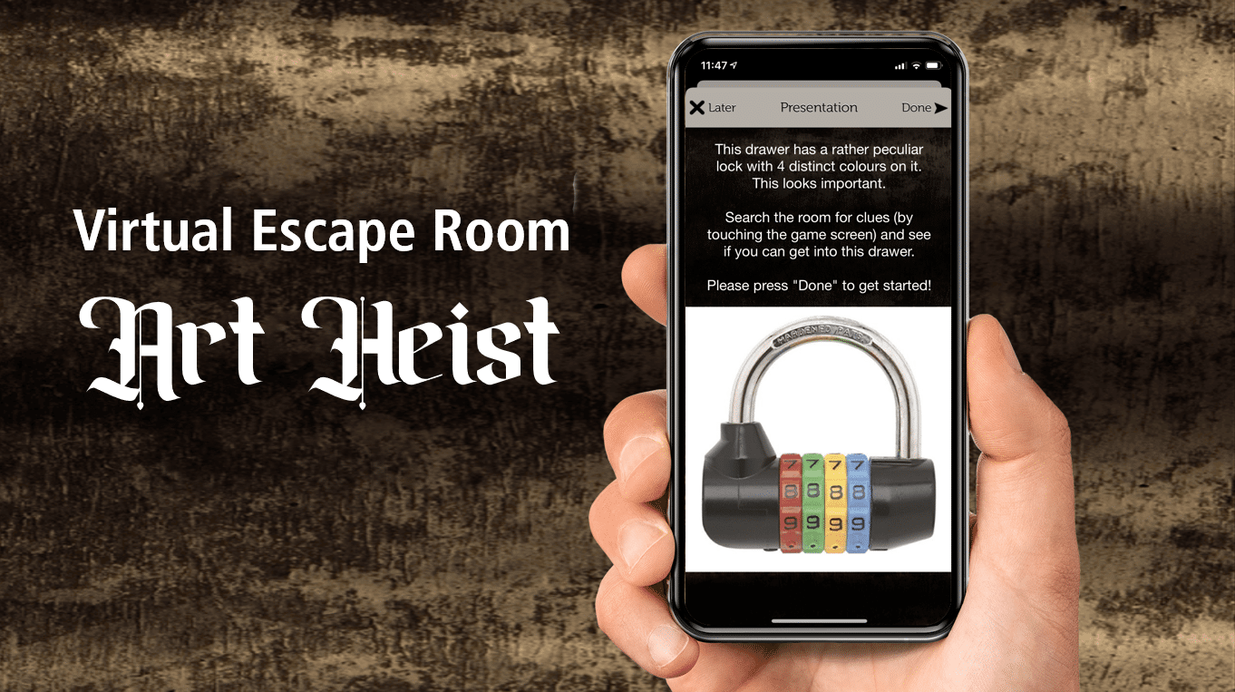 Virtual Escape Room Online Team Building Game